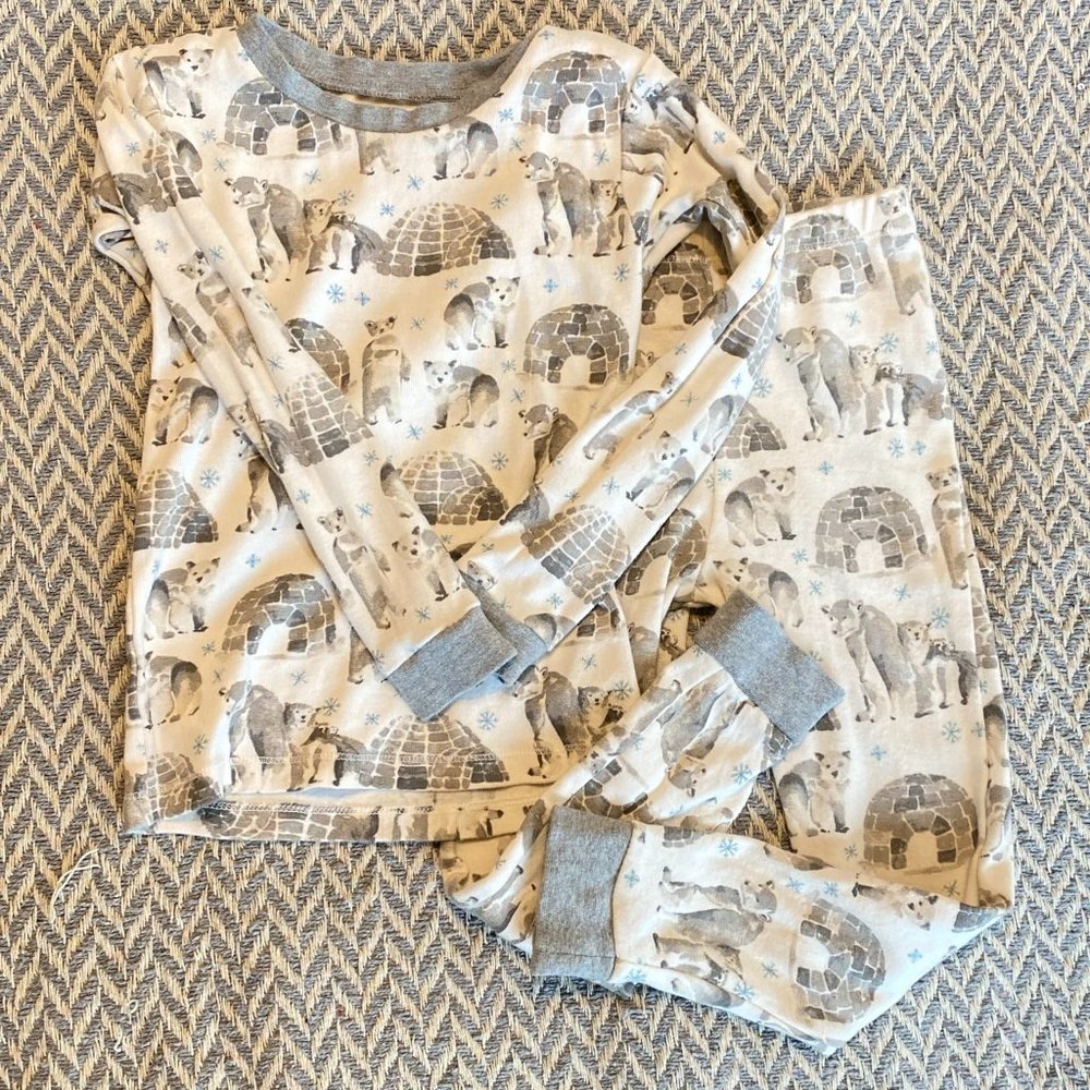 Christmas jammies family pajamas famjams Burt's Bees kids Size 5T